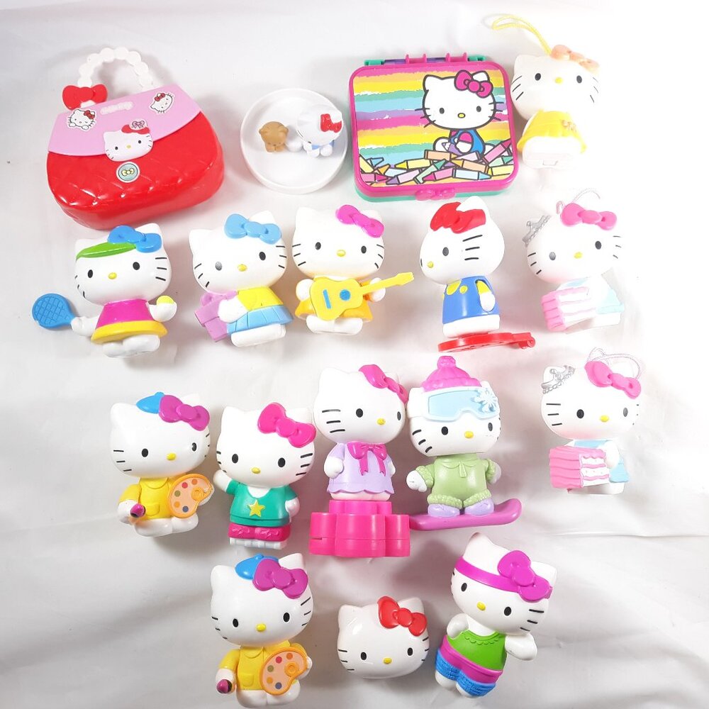 Hello Kitty Toy Lot Mixed Figures
